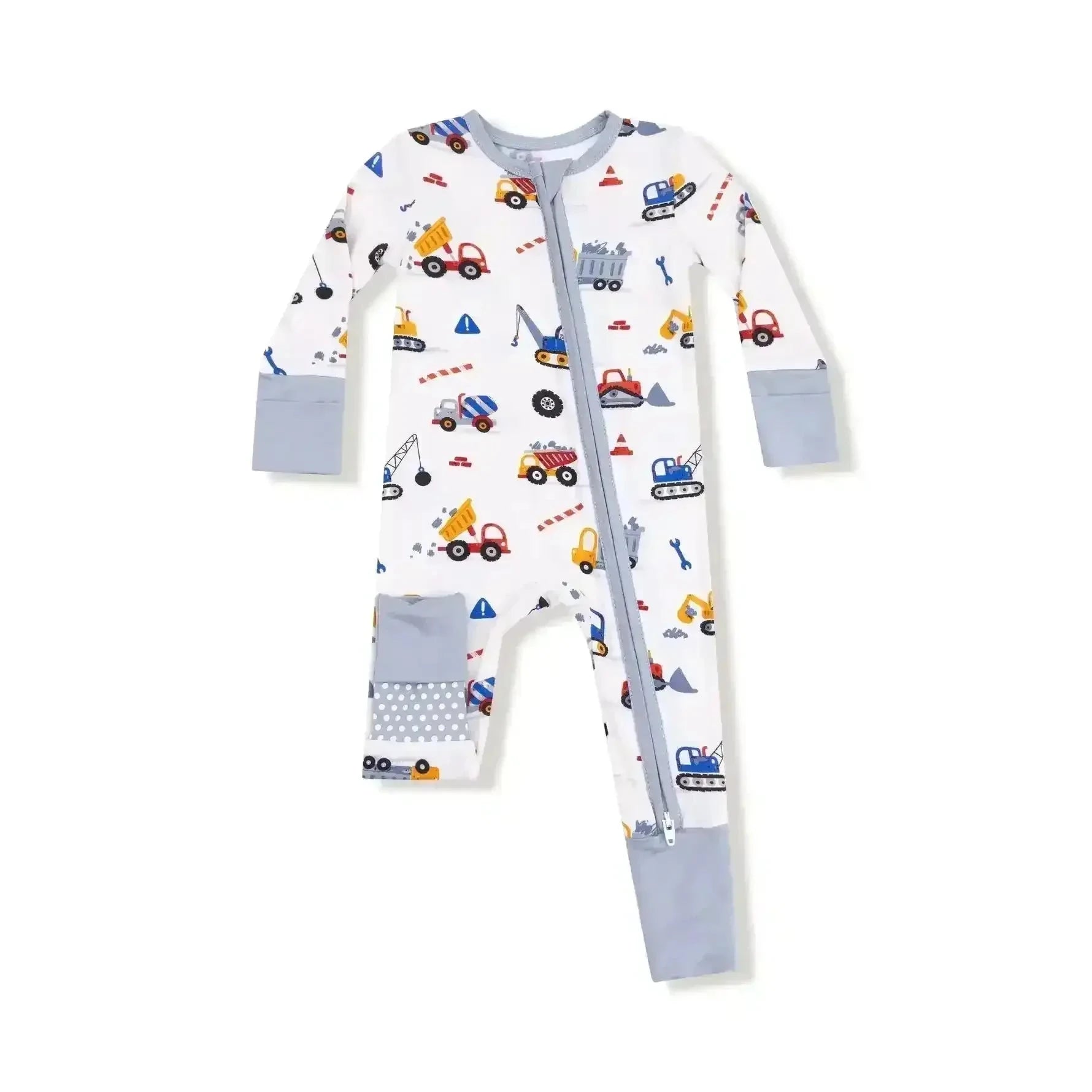 Construction Theme Baby Gift Set - Bamboo
