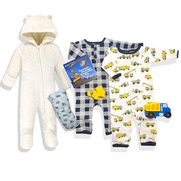 Goodnight Construction Site Book Set - Hey Baby Box