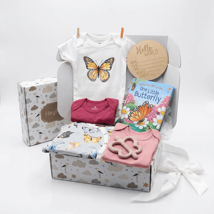 Little Butterfly Baby Gift Box - Garden Party