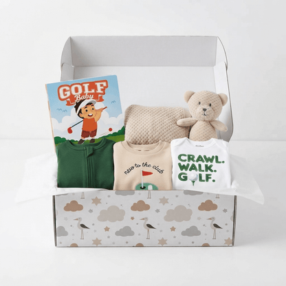 Golf Baby Gift Box | 6pc Set