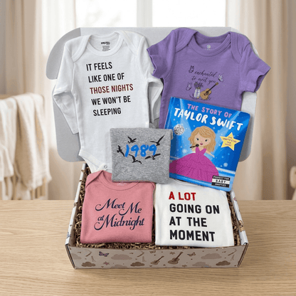 Taylor Swift Baby Shower Gift Box - 0-12M Multisize Set