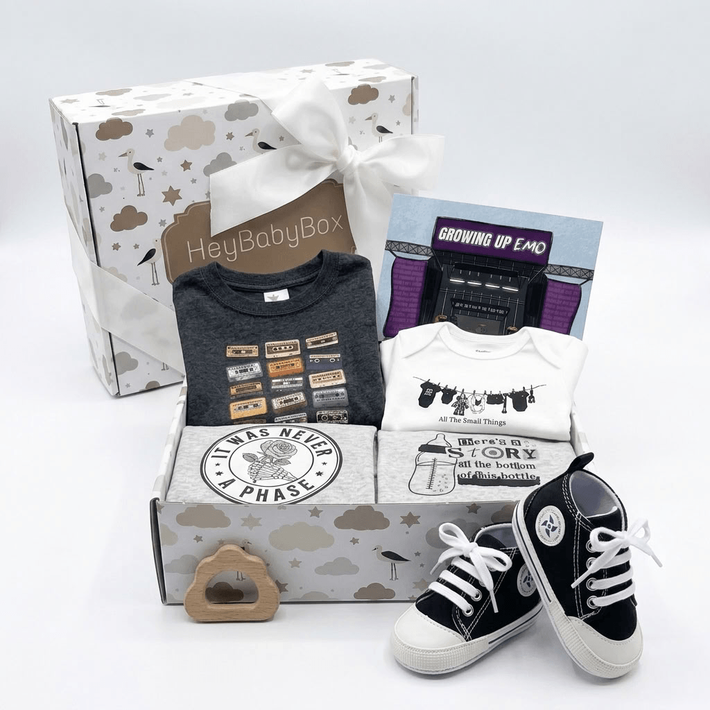Emo Music Baby Shower Gift Box | Growing Up Emo