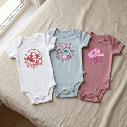 Dolly Parton Inspired Baby Gift Box – Bamboo Country Girl Gift Set 0-6M
