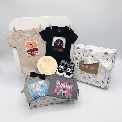 Grunge Music Baby Shower Gift Box | Growing Up Grunge