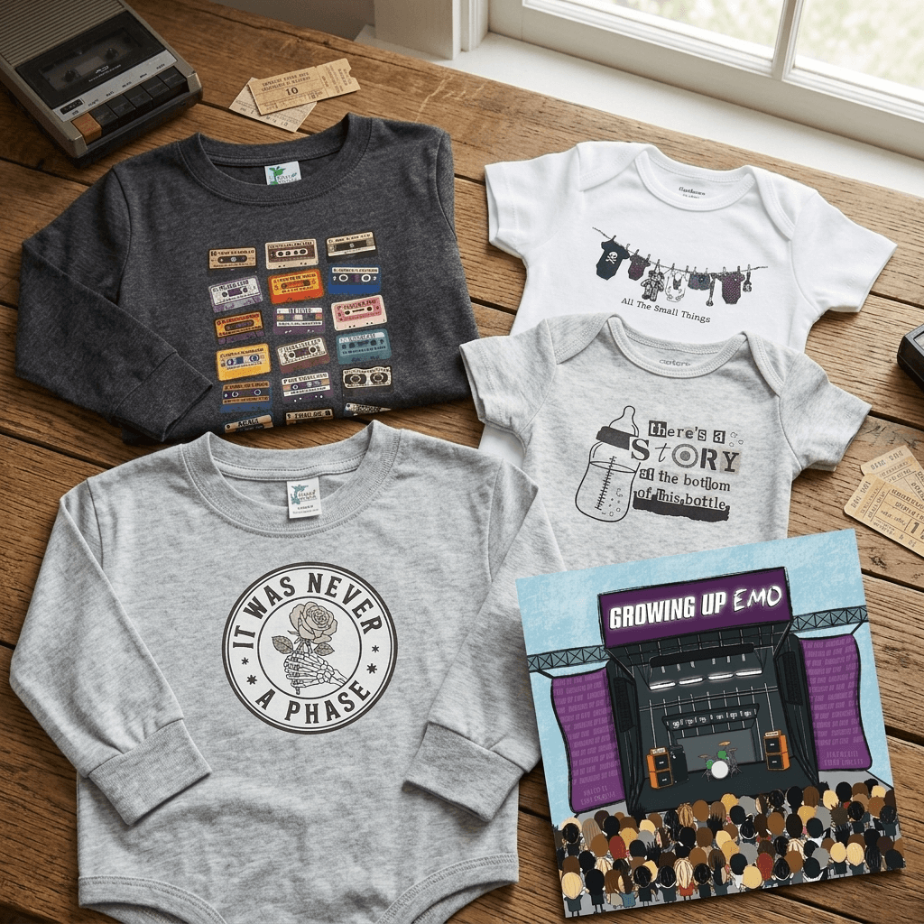 Emo Music Baby Shower Gift Box | Growing Up Emo