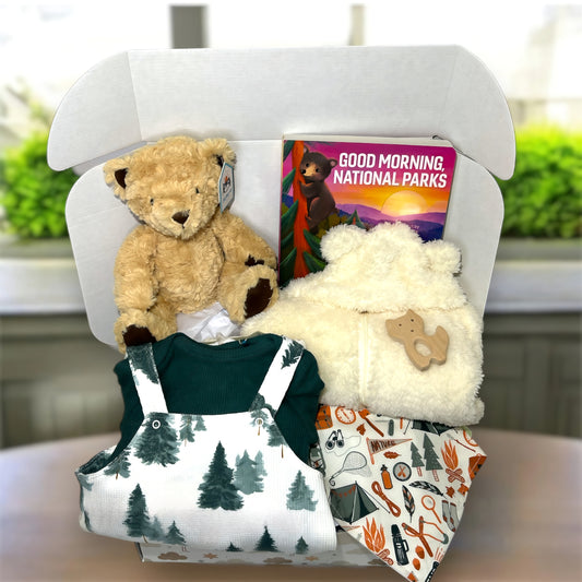 National Park Baby Gift Set – Nature-Themed Gift Box