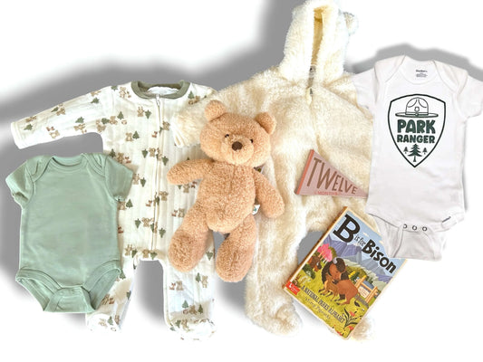Park Ranger Baby Gift Box – Bear & National Park Lovers - Hey Baby Box