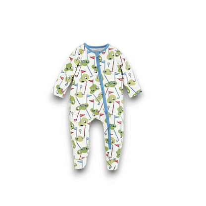 Golf Theme Baby Gift Set - Printed Footie