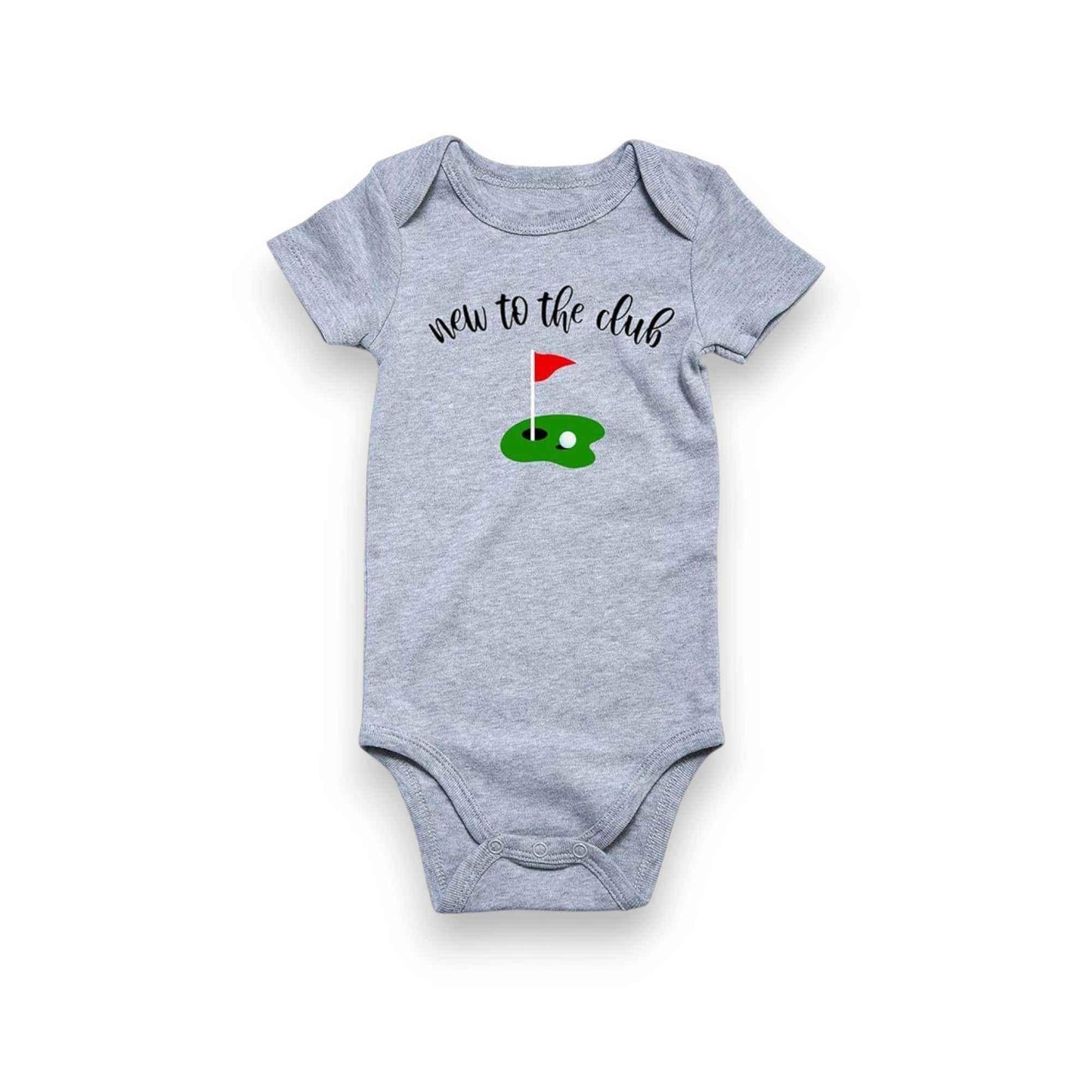 Golf Theme Baby Gift Set - Printed Footie