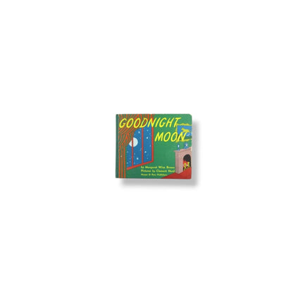 Children's book titled 'Goodnight Moon' on a white background
