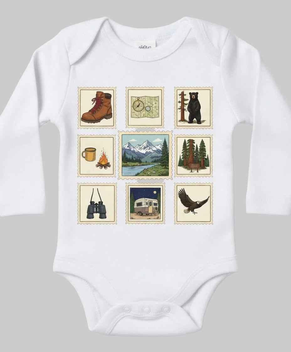 Mountain Theme Baby Gift Set: I Love the Mountains 0-3M