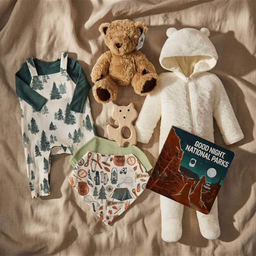 National Park Baby Gift Set – Nature-Themed Gift Box