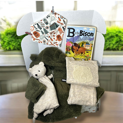Mountain Baby Gift Set Wilderness Theme - Hey Baby Box