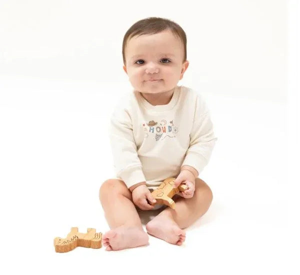 Howdy Cowboy Baby Shower Gift Set 0-3 Month - Hey Baby Box