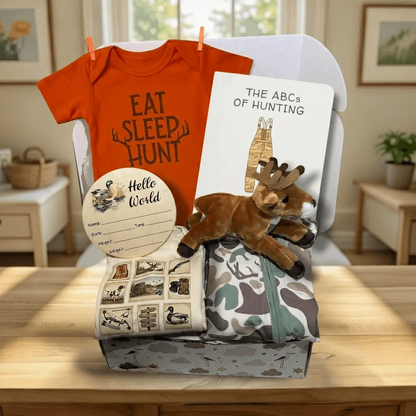Hunting baby gift
