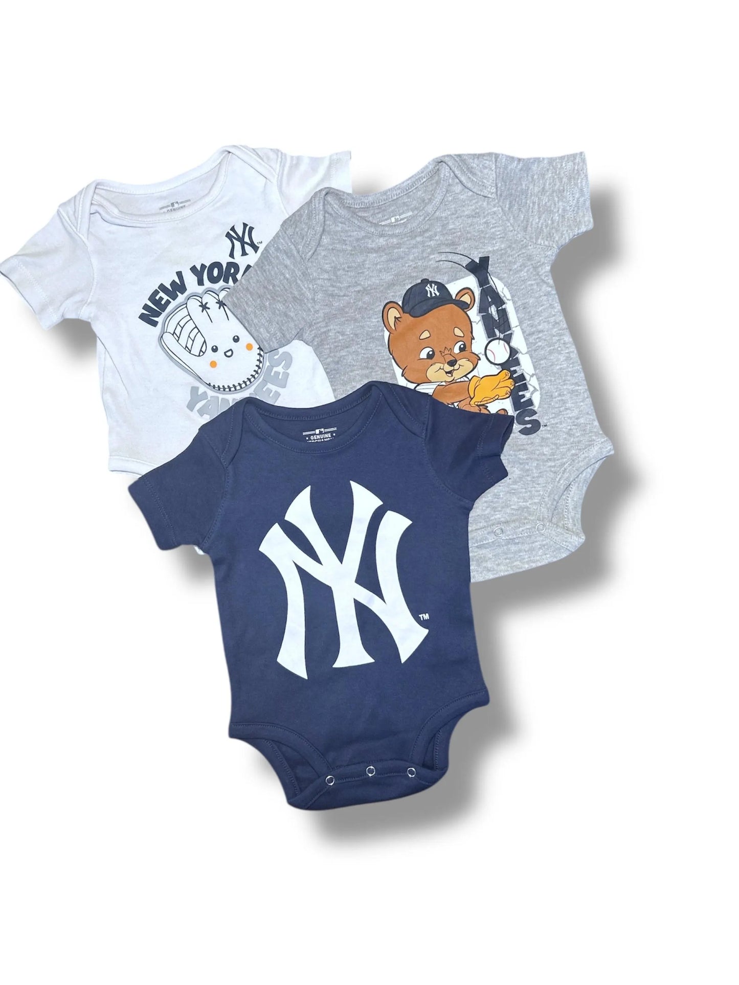 Baseball Baby Gift - New York Yankees MLB 0-3 Month