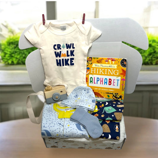 Hiking Theme Baby Gift box 
