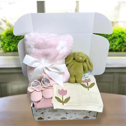 Bunny Baby Girl Gift Box