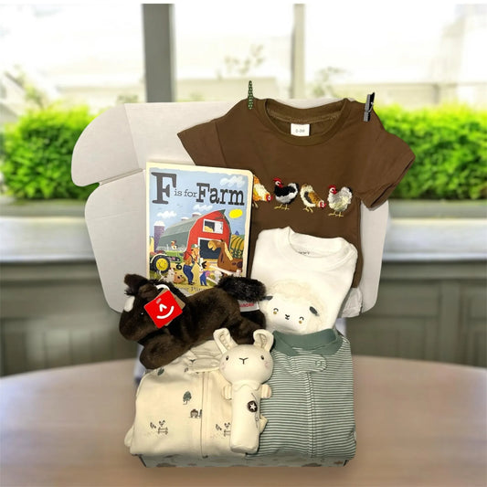 Farm Baby Gift Box Set 0-3m