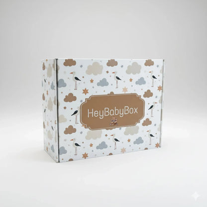 Ski Theme Baby Gift Box 0-3 Months | Good Night Ski Mountain Book - Hey Baby Box