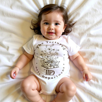 TTPD onesie on baby