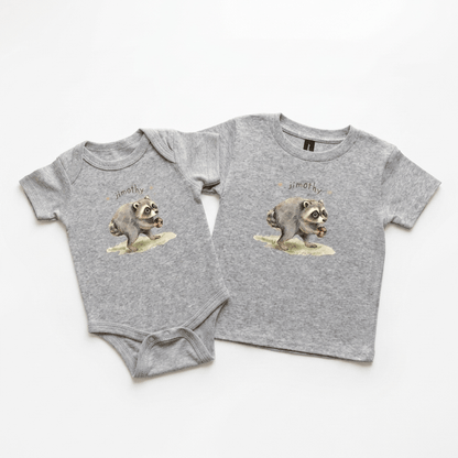 Jimothy The Cutest Raccoon Onesie or Toddler Shirt