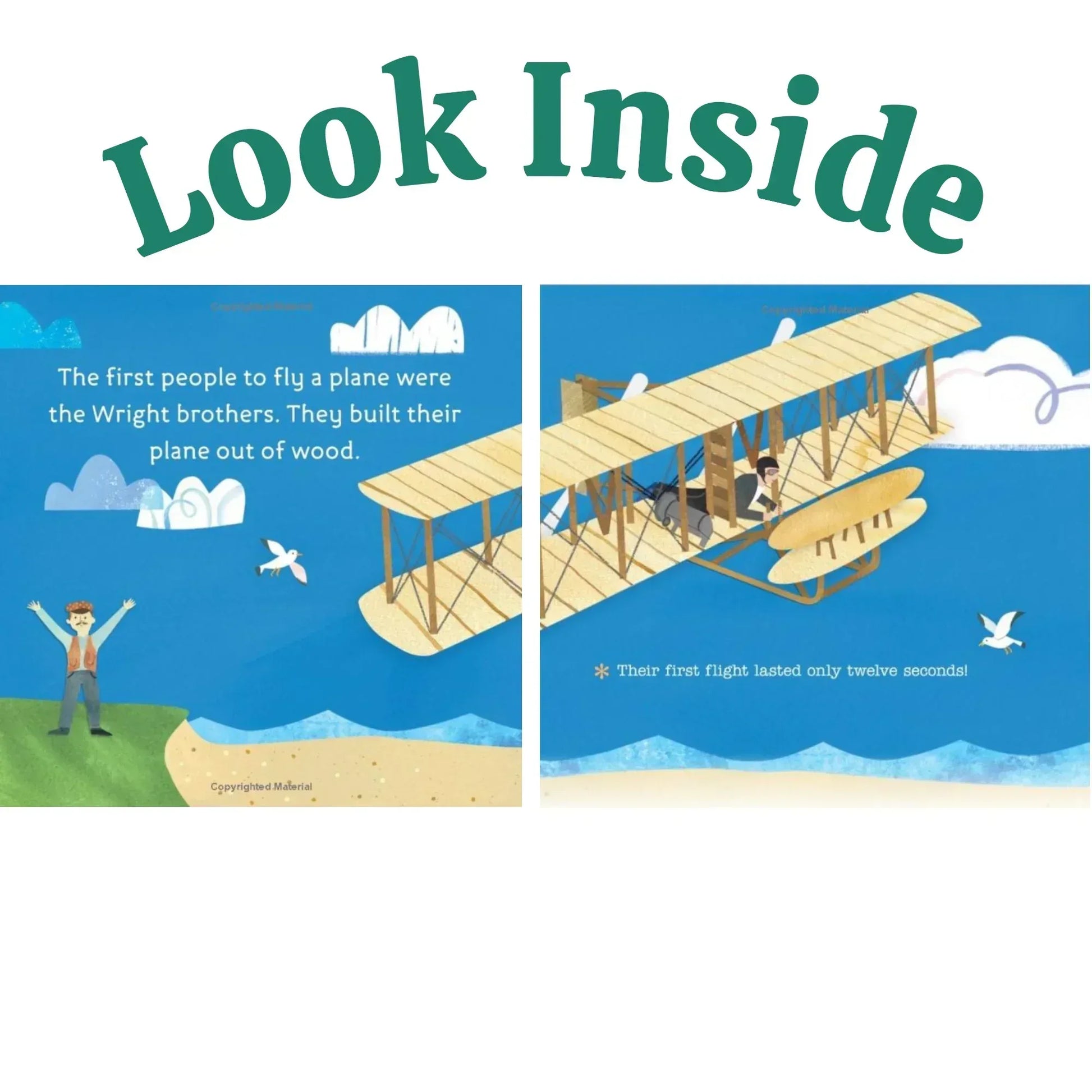 Airplane Baby Gift Set Newborn Boy 0-3M | Outfit, Rattle, Book - Hey Baby Box