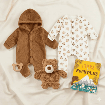 Mountain Adventure Baby Gift Set – Perfect for Nature Lovers