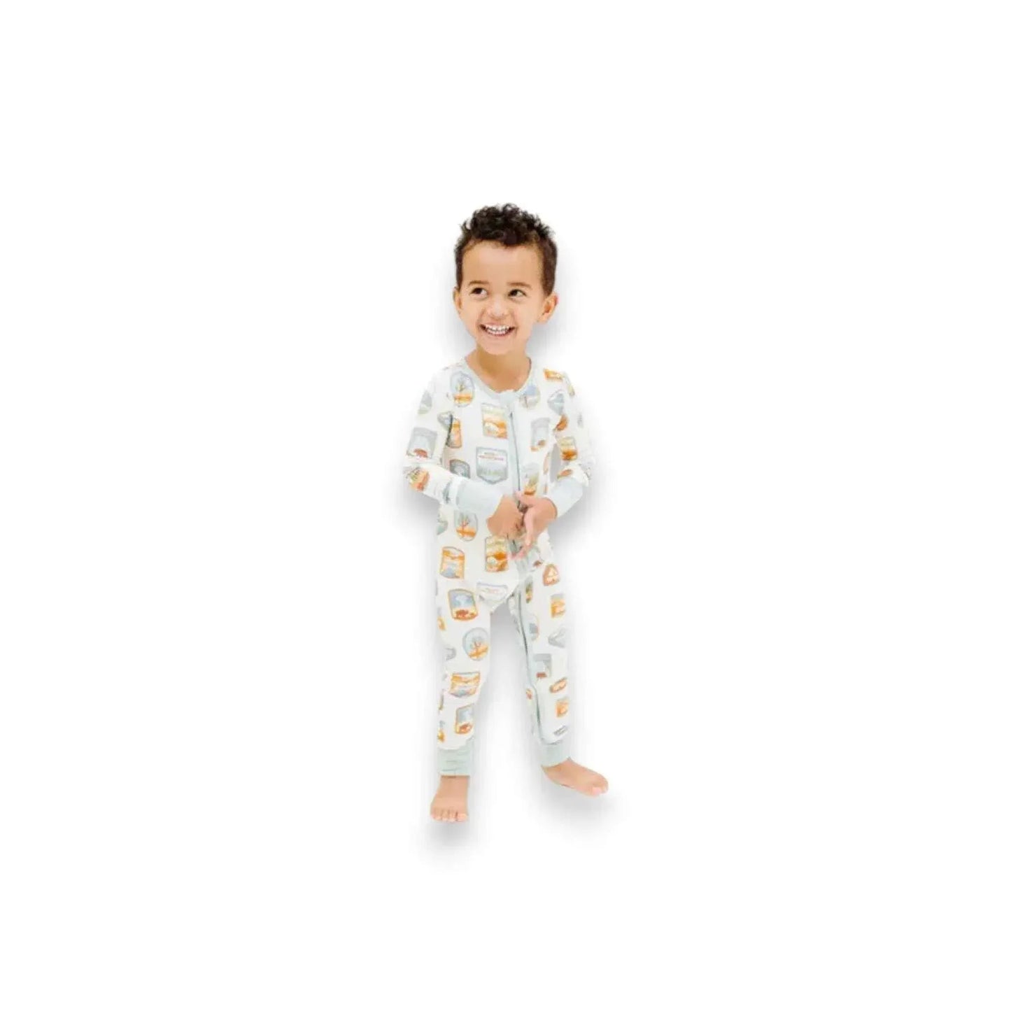 National Park Baby Gift Box – Bamboo & Fleece Set