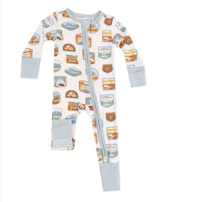 National Park Baby Gift Box – Bamboo & Fleece Set