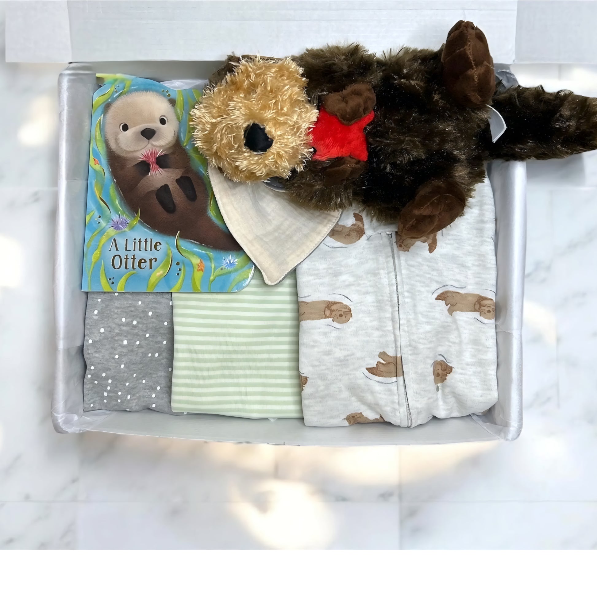 Sea Otter Animal Baby Gift Box 