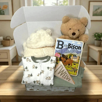 Park Ranger Baby Gift Box | Bear & National Park Set