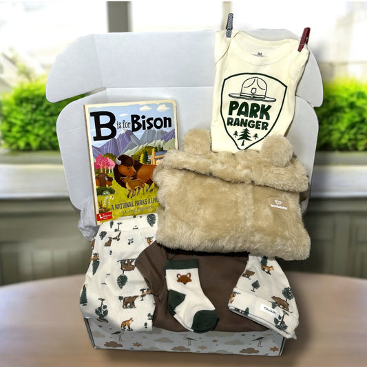 Park ranger baby gift set