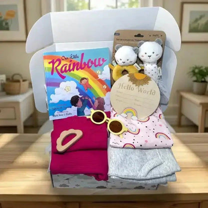 Rainbow Baby Shower Gift Box | Worth The Wait Gift Set
