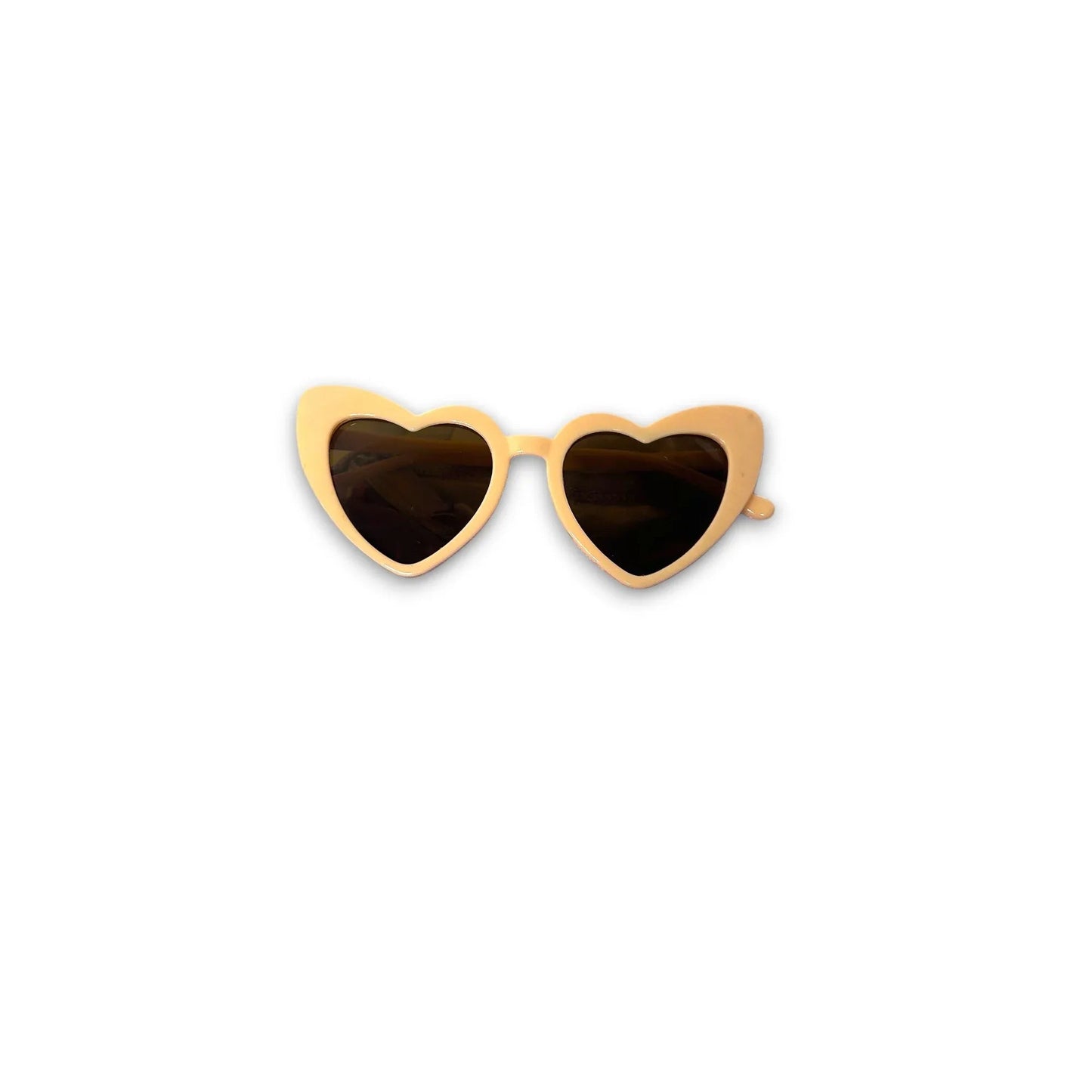 yellow heart sunglasses