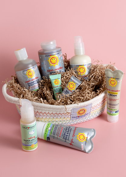 Welcome  Plant-Based Skincare Baby Gift Set